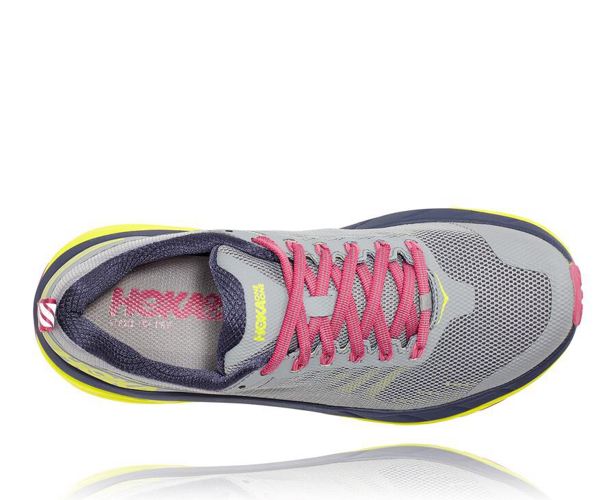 Tenis Hoka One One Trail Mujer Grises - Challenger Atr 5 - XGVZ45096